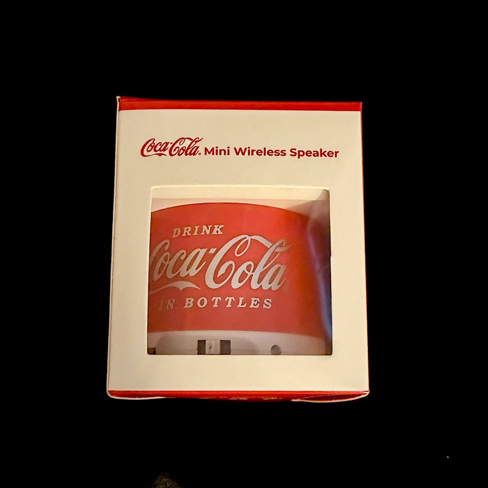 Coca-Cola Mini Wireless Speaker | New In Box